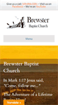 Mobile Screenshot of brewsterbaptistchurch.org