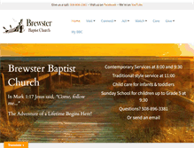 Tablet Screenshot of brewsterbaptistchurch.org
